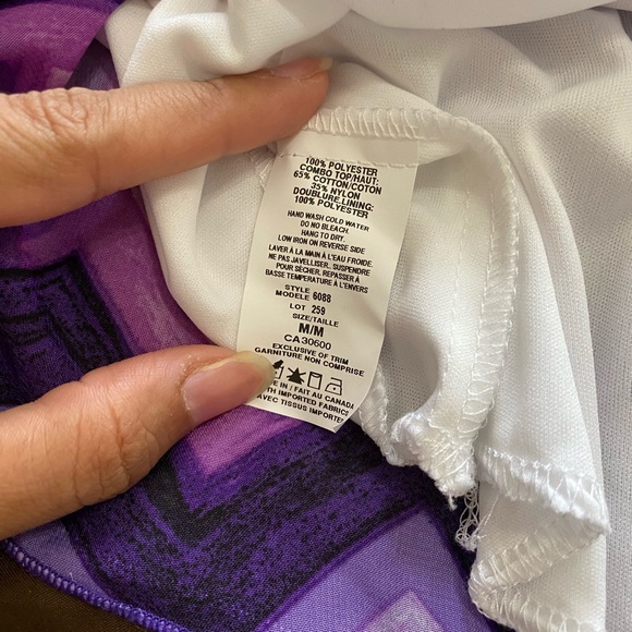 NWT Patterned mini dress - Picture 8 of 10